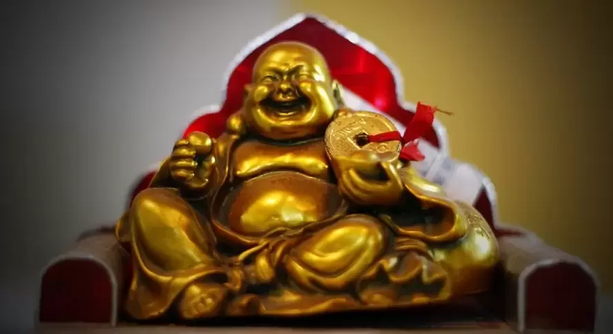 Buddha ketawa bertuah